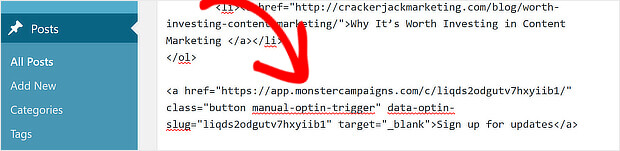 12 button code - OptinMonster 12 button code