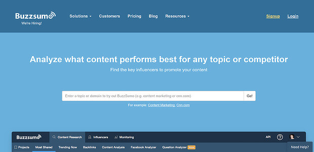 business growth tools - buzzsumo - OptinMonster business growth tools - buzzsumo