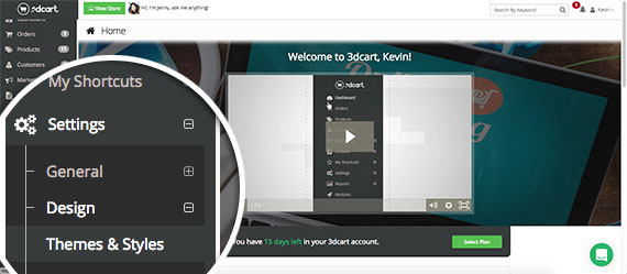 Click-on-Settings-then-Design-then-Themes-and-Styles-in-3dcart - OptinMonster Click-on-Settings-then-Design-then-Themes-and-Styles-in-3dcart