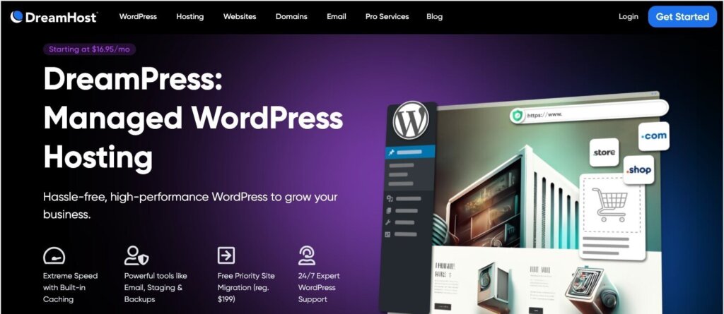 dreampress-managed-wordpress-hosting - OptinMonster Homepage for DreamPress, the managed WordPress hosting service from DreamHost