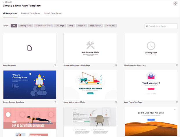 Landing Page templates - OptinMonster Landing Page templates