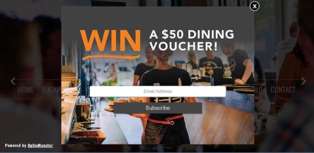 popup design inspiration - padstows exit intent - OptinMonster popup design inspiration - padstows exit intent