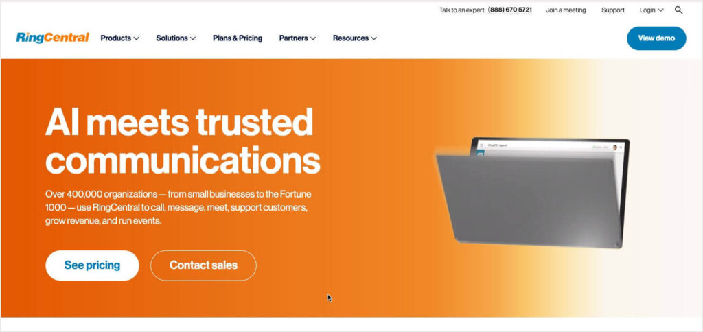 ringcentral-voip-internet-business-phone - OptinMonster RingCentral internet business phone VoIP