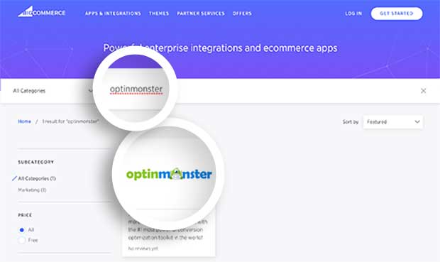 OptinMonster App for BigCommerce in the App Marketplace - OptinMonster OptinMonster App for BigCommerce in the App Marketplace