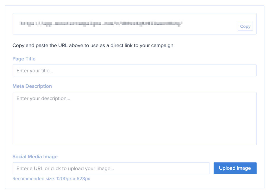 Shareable MonsterLink URL and Options. - OptinMonster Shareable MonsterLink URL and Options.