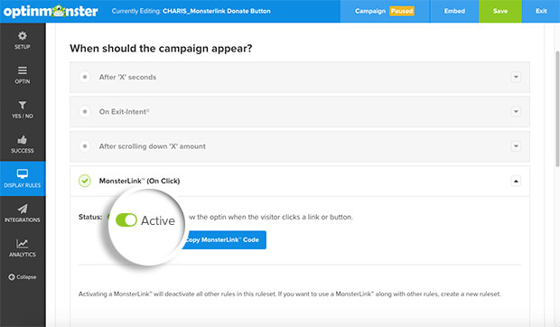turn-on-monsterlink - OptinMonster turn on monsterlink