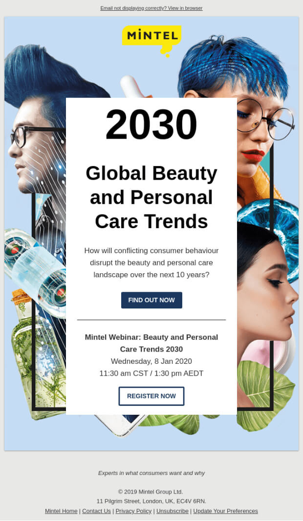 webinar-discover-the-2030-global-beauty-personal-care-trends - OptinMonster webinar-email-marketing-example