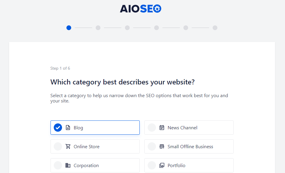 aioseo wizard - OptinMonster