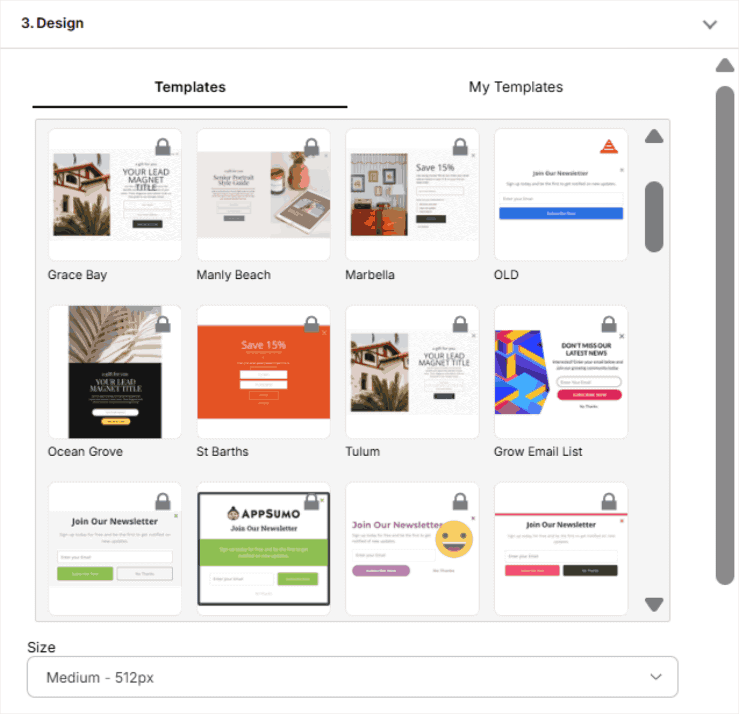 Bdow's campaign templates - OptinMonster Bdow's campaign templates