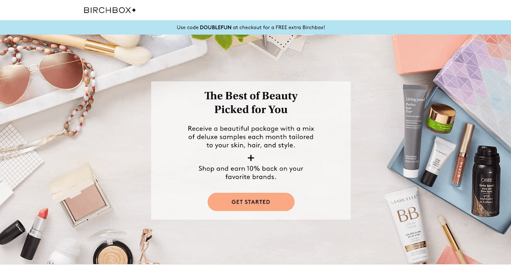 Birchbox lead generation quiz - OptinMonster Birchbox lead generation quiz