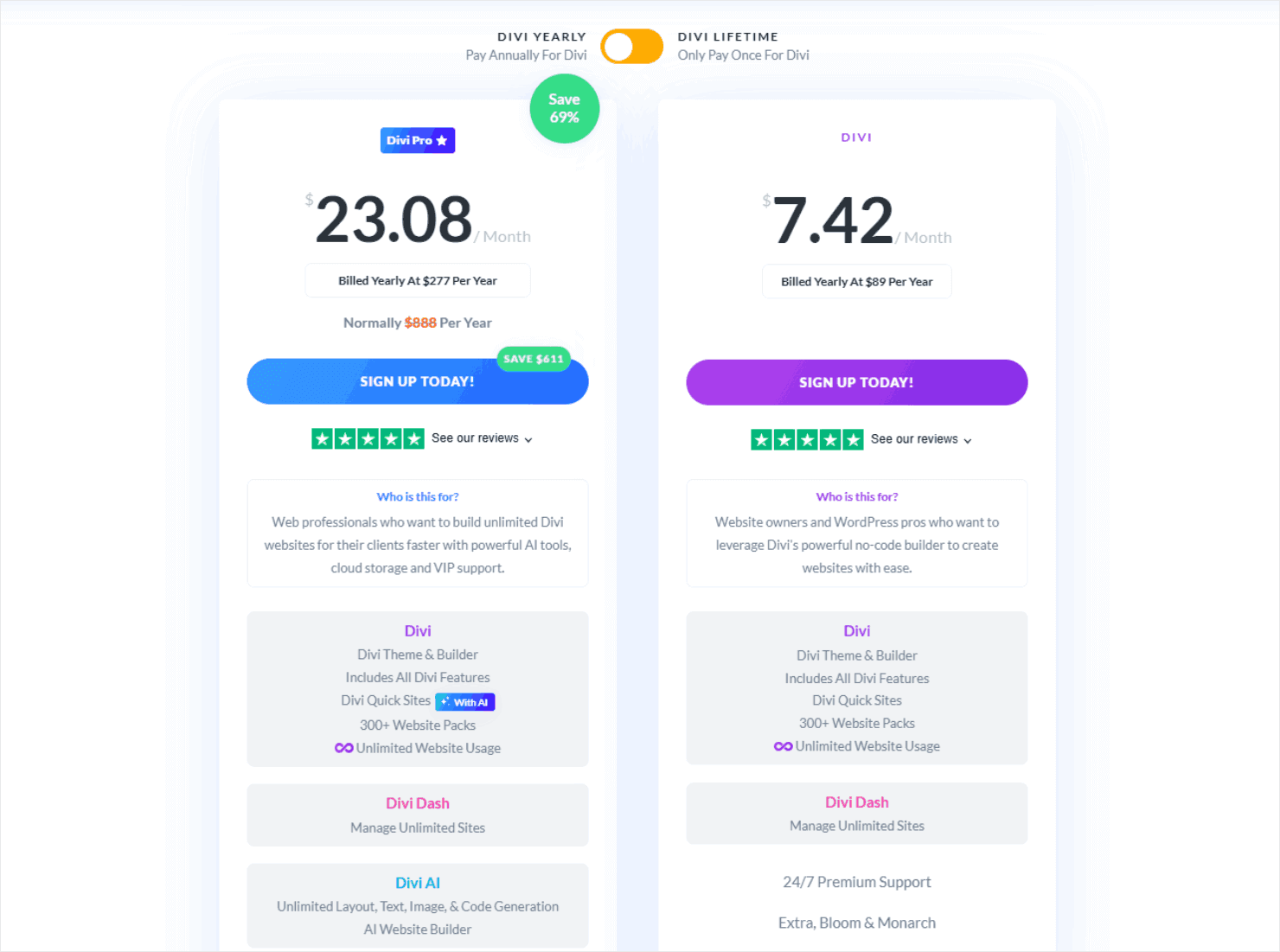 Bloom's pricing - OptinMonster Bloom's pricing
