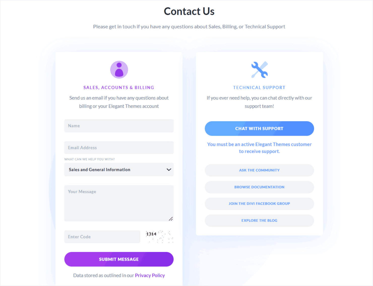 Bloom's support options - OptinMonster Bloom's support options