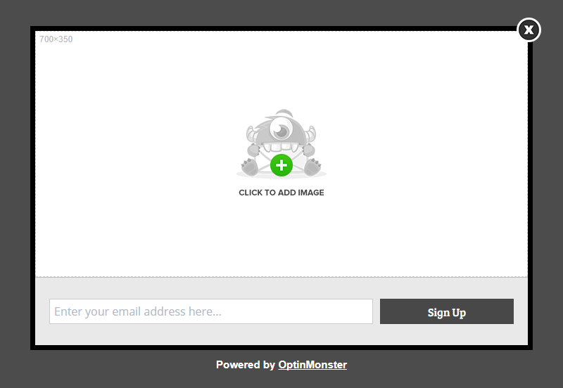 BullsEye Blank Template - OptinMonster BullsEye Blank Template