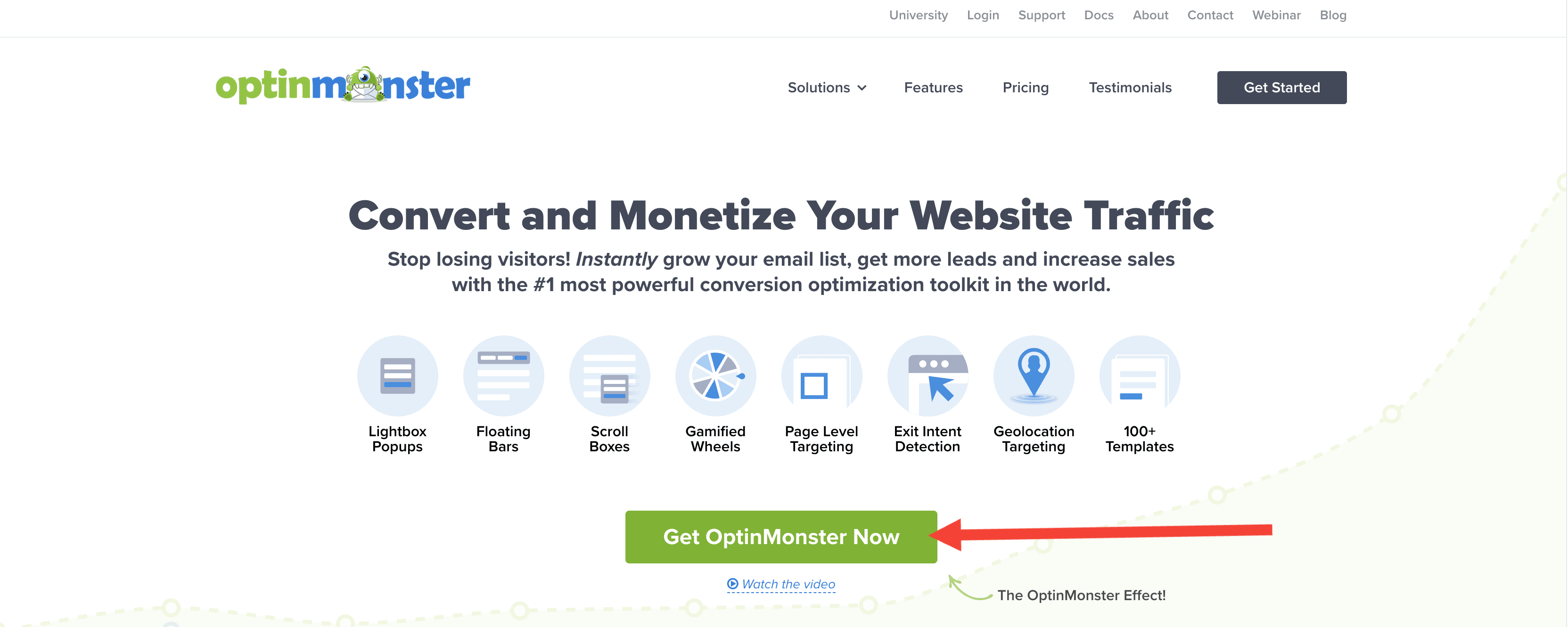 CALL TO ACTION - OptinMonster CALL TO ACTION