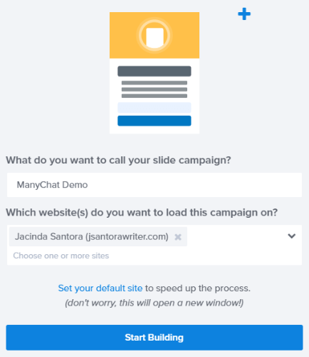 cb-start-building - OptinMonster start building