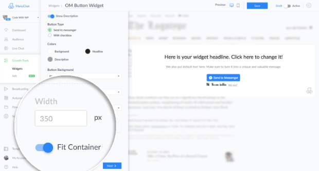 cb-width-fit - OptinMonster manychat width fit