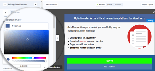 color-editing - OptinMonster