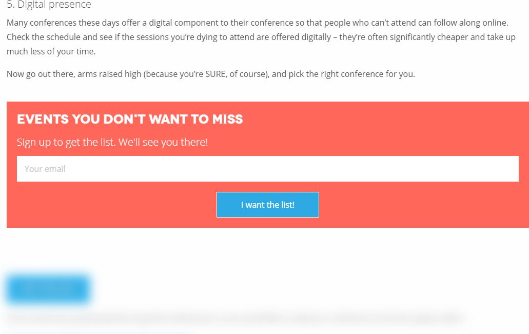 content-block-obfuscated - OptinMonster Content locking makes the most valuable content available only to subscribers.