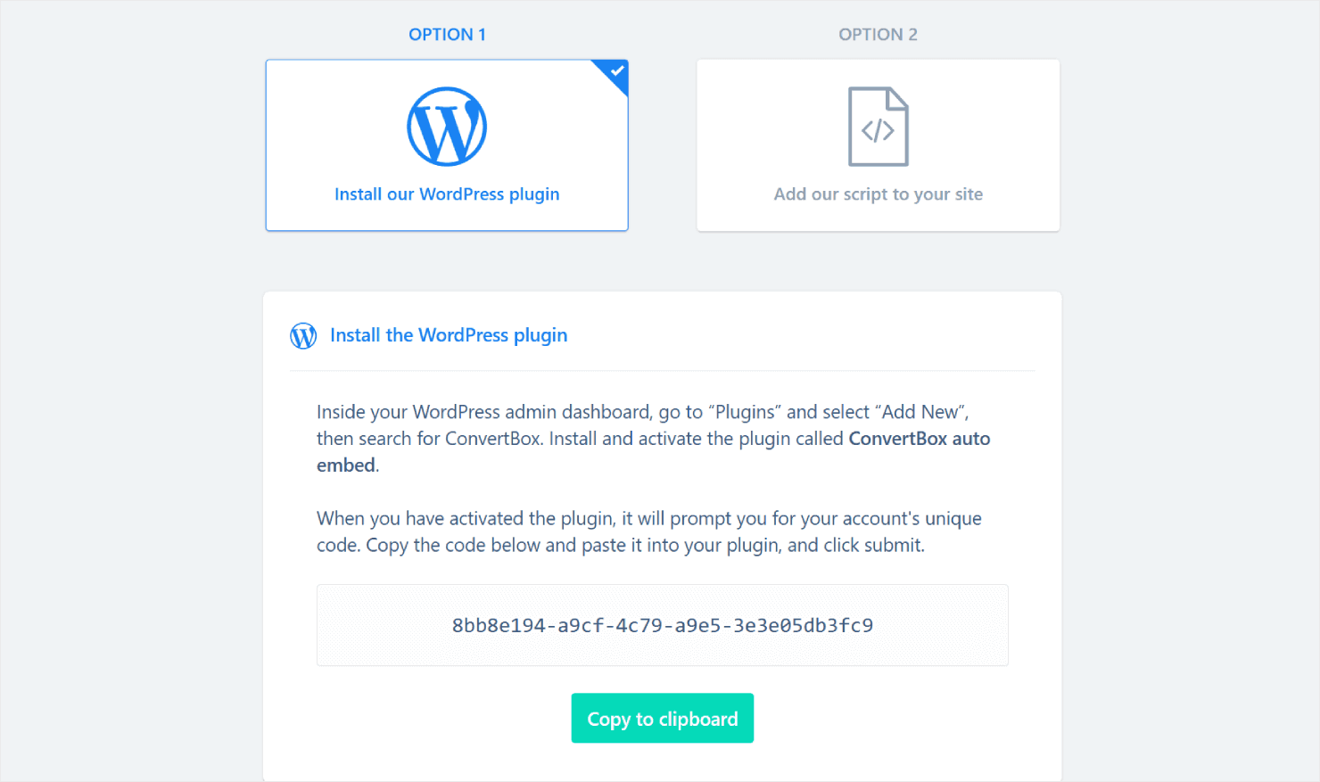Connecting a website with ConvertBox - OptinMonster Connecting a website with ConvertBox