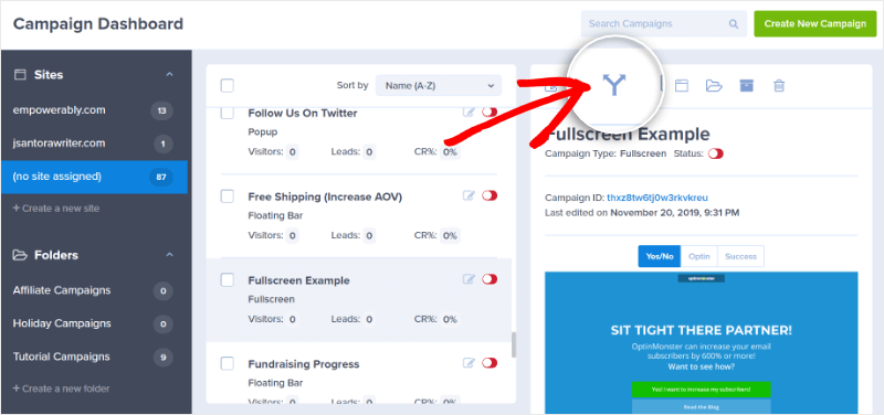 create-split-test-2019 - OptinMonster