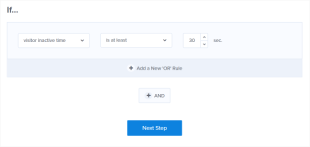display_rules_inactivity - OptinMonster display_rules_inactivity
