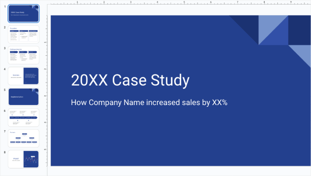 google-slide-template-for-presentation-content-format - OptinMonster Screenshot of a Google Slides template