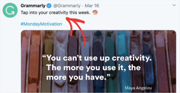 Gramarly call to action-min - OptinMonster Gramarly call to action