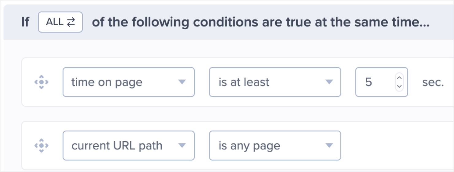 gravity_display rules-min - OptinMonster create popups