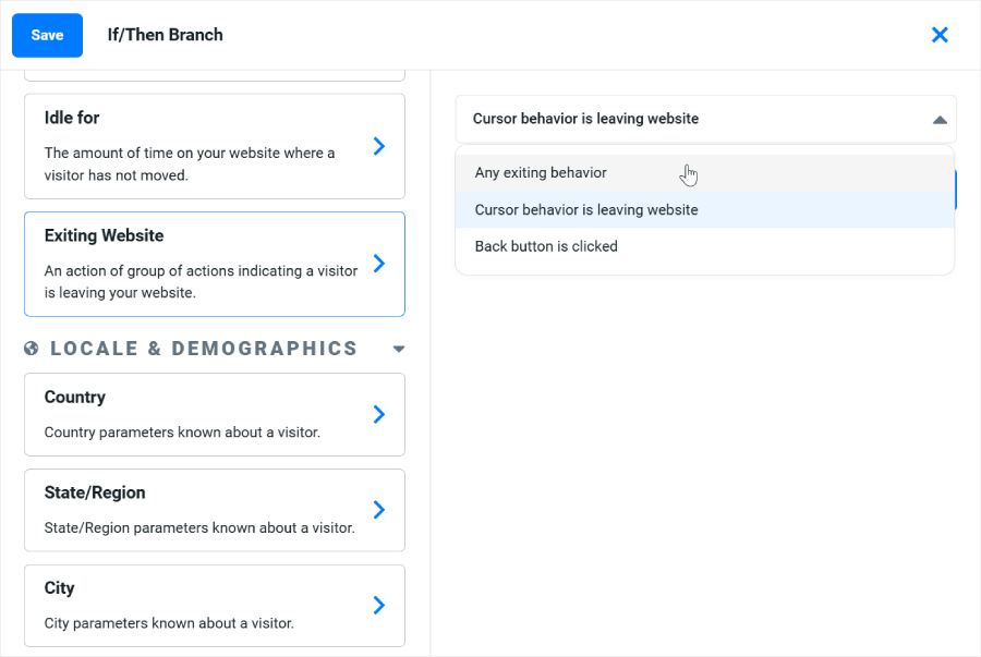 Creating an if then branch in Justuno - OptinMonster Creating an if then branch in Justuno