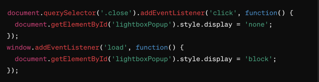Lightbox Popup - JavaScript - OptinMonster Lightbox Popup - JavaScript