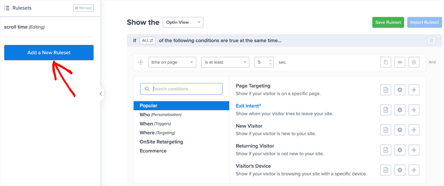 lightbox popup_edit display rules op-min - OptinMonster popup lightbox