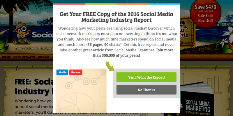 The optin with an unrelated image won the split test. The optin with an unrelated image won the split test.