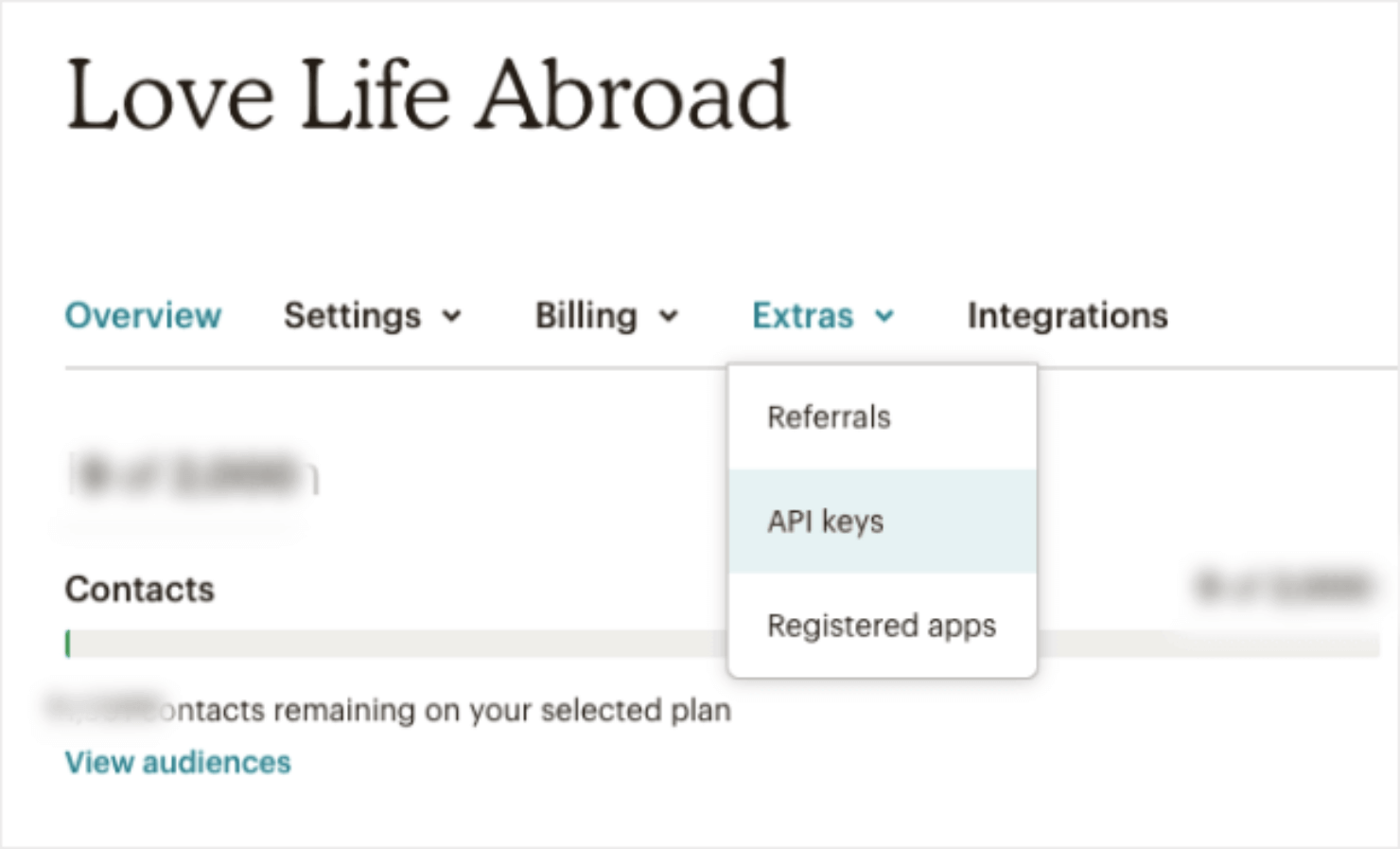 mailchimp_account 2-min - OptinMonster shopify mailchimp popups example