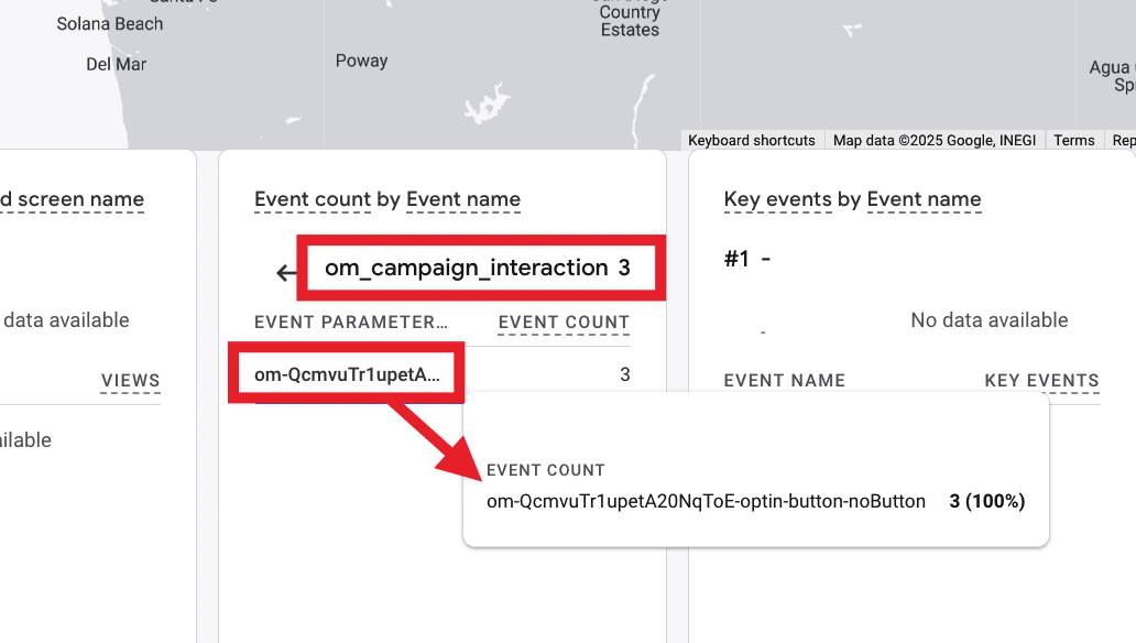 GA Block IDs can be found through the Event count card in Google Analytics. - OptinMonster GA Block IDs can be found through the Event count card in Google Analytics.