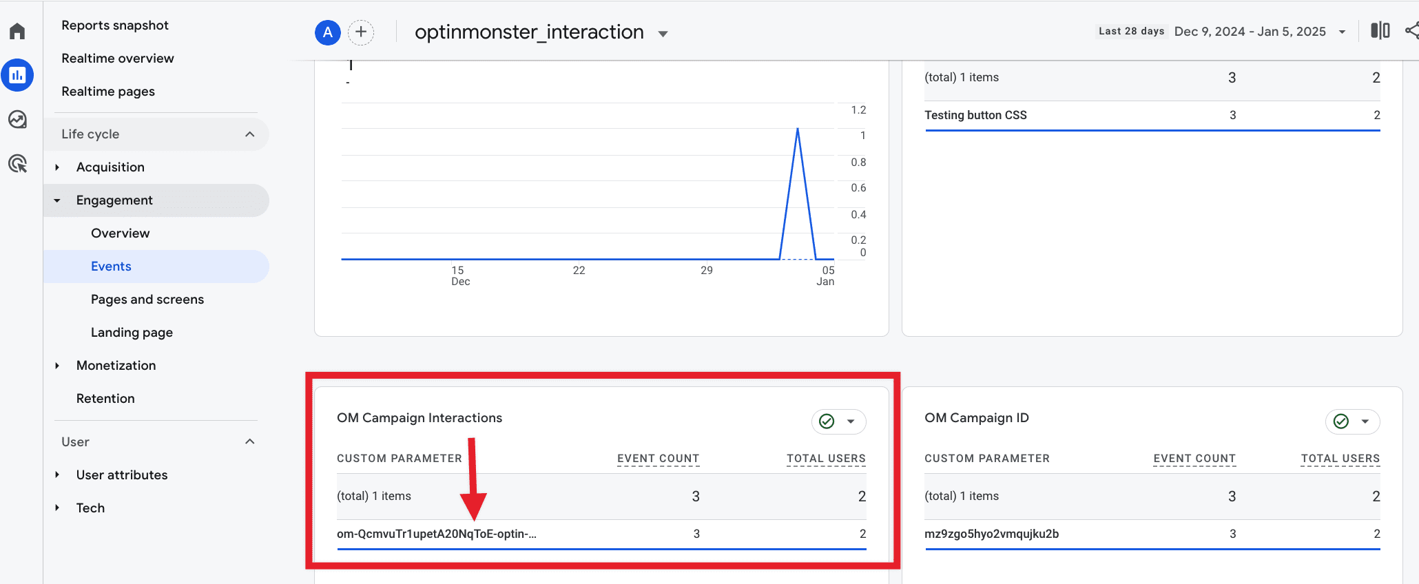 The GA Block IDs are shown in Google Analytics when filtering the OM Campaign Interactions in your Event reports. - OptinMonster The GA Block IDs are shown in Google Analytics when filtering the OM Campaign Interactions in your Event reports.