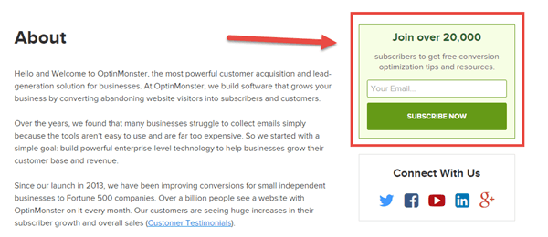 Opt-in-Forms - OptinMonster Opt-in-Forms