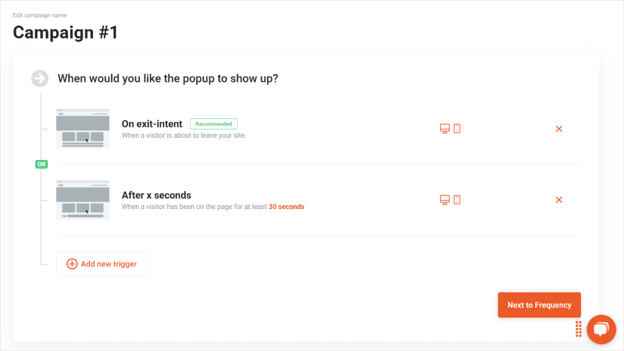 Setting up campaign triggers in OptiMonk - OptinMonster Setting up campaign triggers in OptiMonk