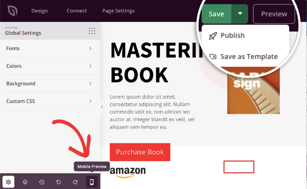 Preview and publish SeedProd landing page - OptinMonster Preview and publish SeedProd landing page