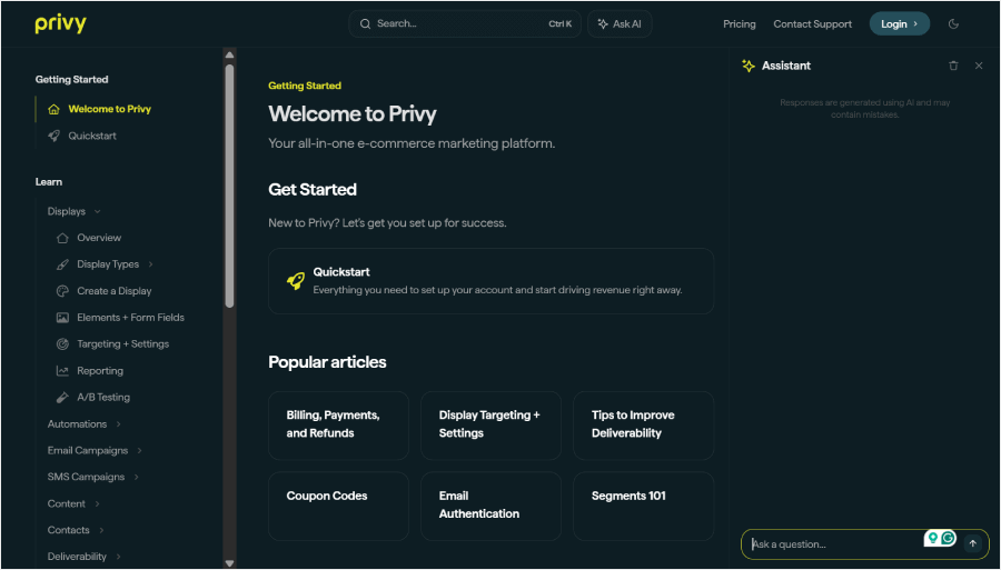Privy's documentation - OptinMonster Privy's documentation