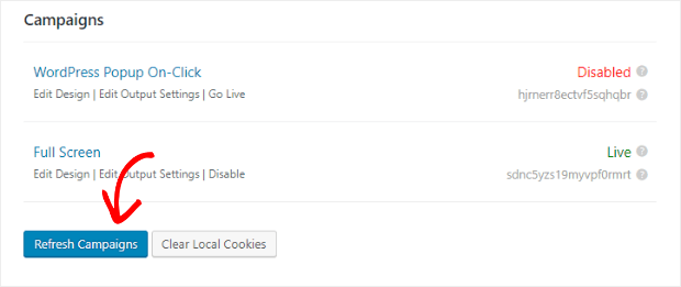 refresh_wp_campaigns - OptinMonster refresh optinmonster campaigns on wordpress