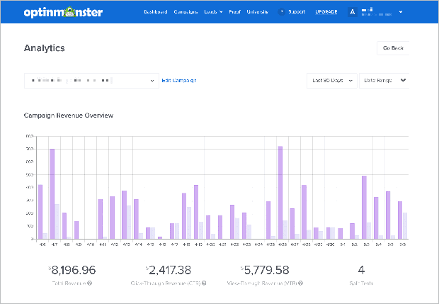 Revenue-Attribution - OptinMonster