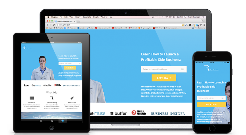 Ryan Robinson Uses OptinMonster - OptinMonster Ryan Robinson Uses OptinMonster