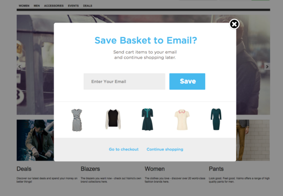 Save Cart to Email - OptinMonster Save Cart to Email