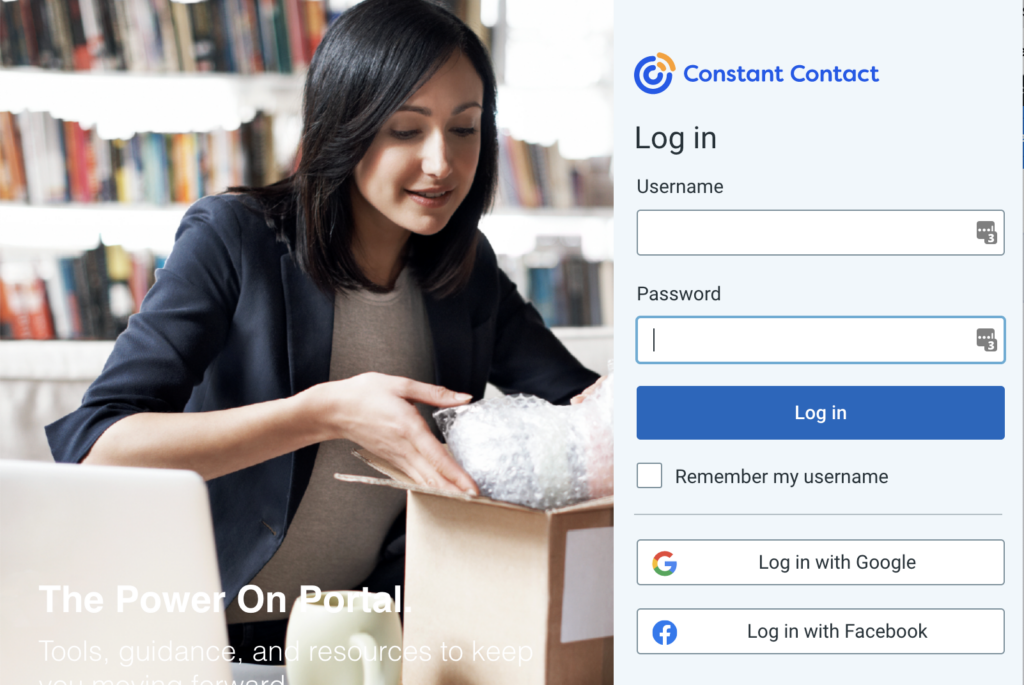 Login to Constant Contact - OptinMonster Login to Constant Contact