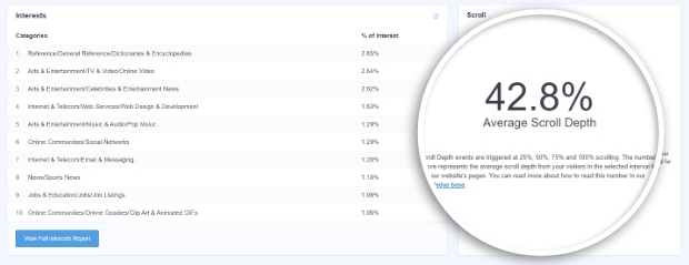 scroll-depth-report - OptinMonster