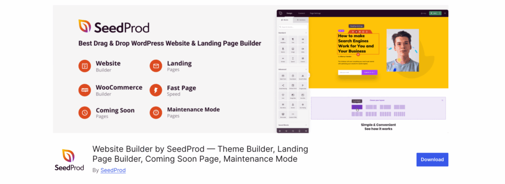 SeedProd - Best WordPress Plugins - OptinMonster SeedProd - Best WordPress Plugins