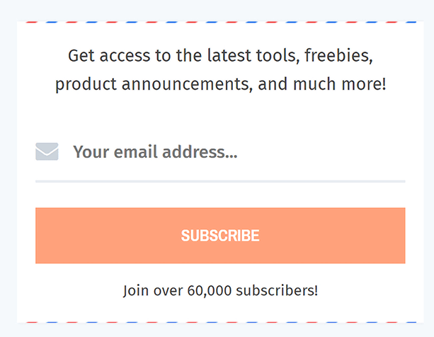 sidebar campaign - OptinMonster sidebar campaign example