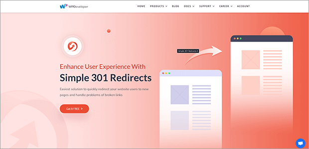 Simple-301-Redirects-homepage - OptinMonster Simple 301 Redirects homepage