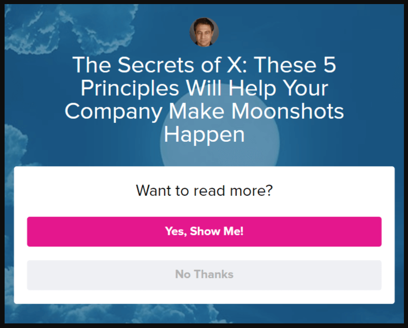 Singularity University increases pageviews using OptinMonster. - OptinMonster Singularity University increases pageviews using OptinMonster.