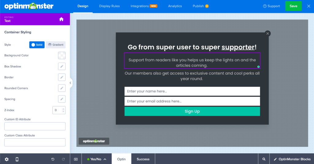 text block optinmonster - OptinMonster text block optinmonster